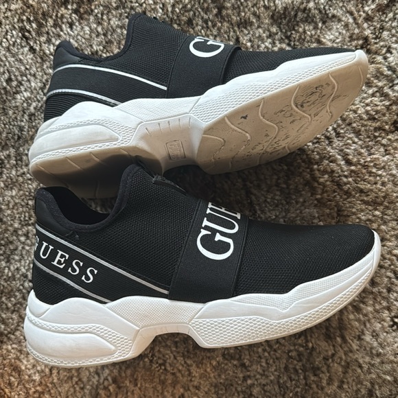 GUESS Kids Black Slip-On Sneakers - Picture 2 of 3